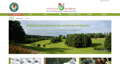 Desktop Screenshot of golfclub-augsburg.de